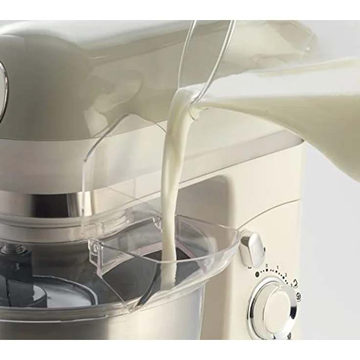 Ariete 1588 03 Vintage Küchenmaschine, Kunststoff, Beige – Bild 4