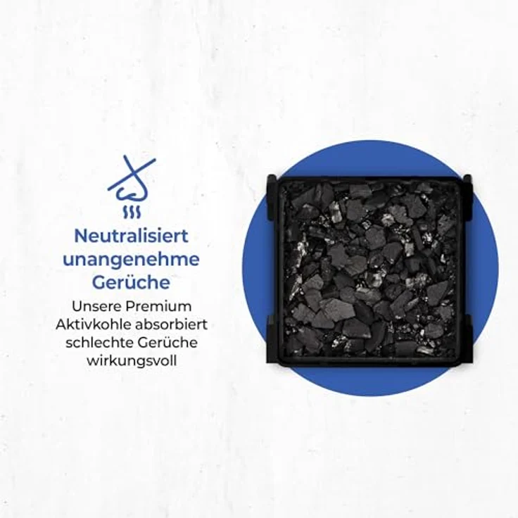 adapter universe Aktivkohlefilter 2 Stück, kompatibel mit Liebherr Fresh Air Kühlschränken, schwarz, Made in Germany – Bild 5