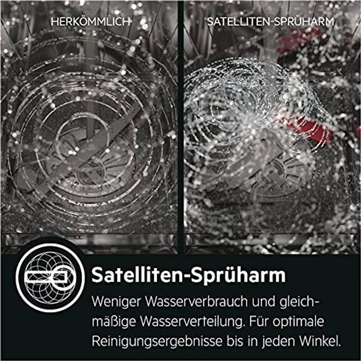 AEG FSE7571AP Einbaugeschirrspüler, vollintegrierbar, 14 Maßgedecke, 9,9 L Wasserverbrauch, Besteckschublade, AquaStop, Energieeffizienzklasse B – Bild 10
