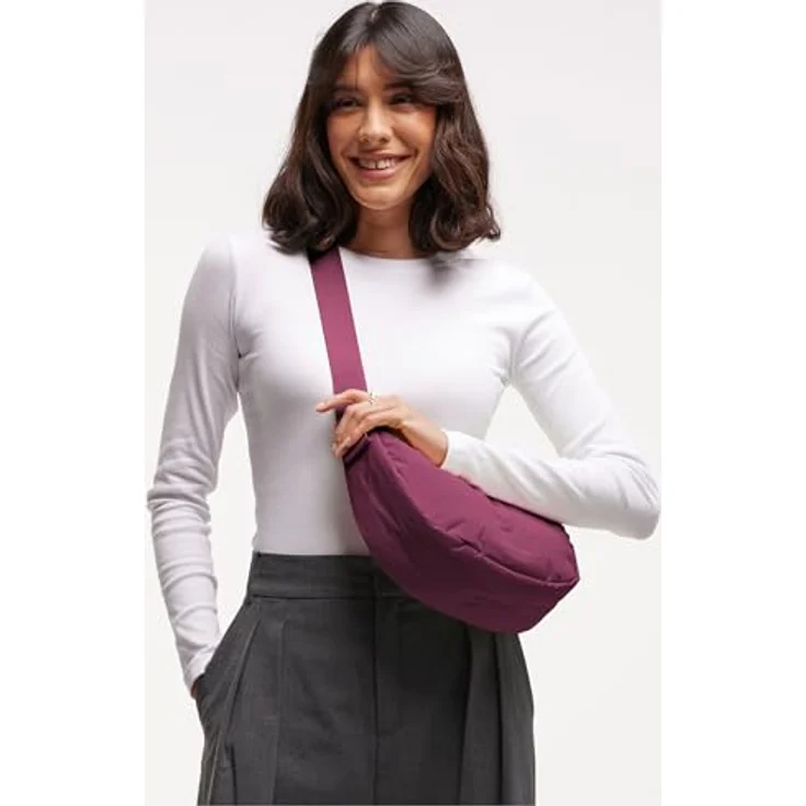 Got Bag Moon Bag Umhängetasche 32 cm, lila, aus 100% Polyester – Bild 3