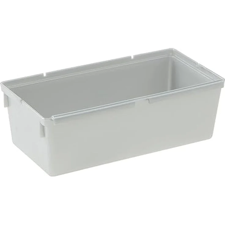 keeeper Ordnungssystem, Polypropylen, 15 x 8 x 5 cm, Pepe, Silber – Bild 1