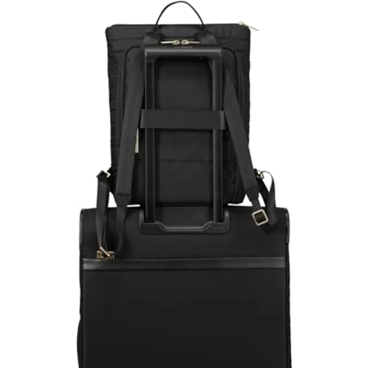 travelite Freizeitrucksack BARBARA STEPP, mit Safety-Reißverschlussfach und Aufsteckfunktion, schwarz – Bild 7