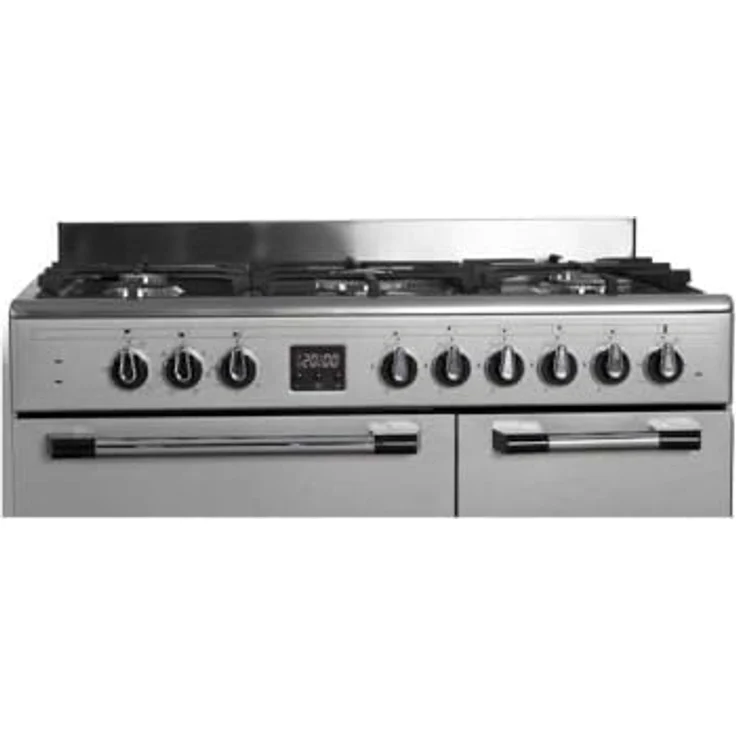 Continental Edison CECP903FIX Gasherd, 5-flammig, 3 Elektroöfen, Edelstahl, 90 cm breit – Bild 5