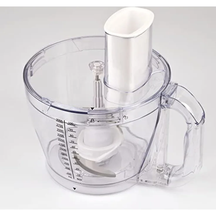 G3Ferrari G20099 Foodprozessor, 1000 Watt, 2 Geschwindigkeiten, inkl. Julienne-Scheibe, Reibscheibe, Pommes-Frites-Scheibe, Stahl, weiß – Bild 6