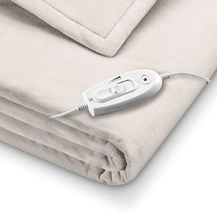 Sanitas SHD 70 Wärmezudecke, besonders weich und kuschelig, 6 Temperaturstufen, 180 x 130 cm – Bild 3