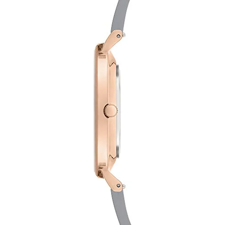 Liebeskind Berlin Damen Analog Quarz Uhr LT-0253-LQ, Edelstahlgehäuse IP Roségold, 38 mm, Echtlederarmband, Wasserdichtigkeit bis 5 bar – Bild 3