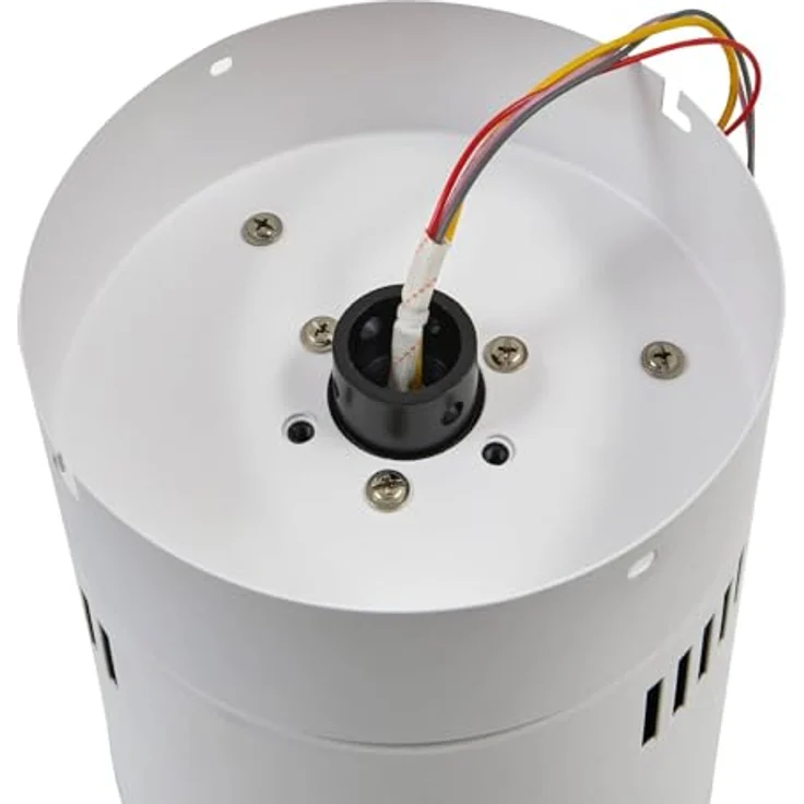 LUCANDE Deckenventilator Vindur, weiß, Holz, DC-Motor, geräuscharm, mit Fernbedienung – Bild 7