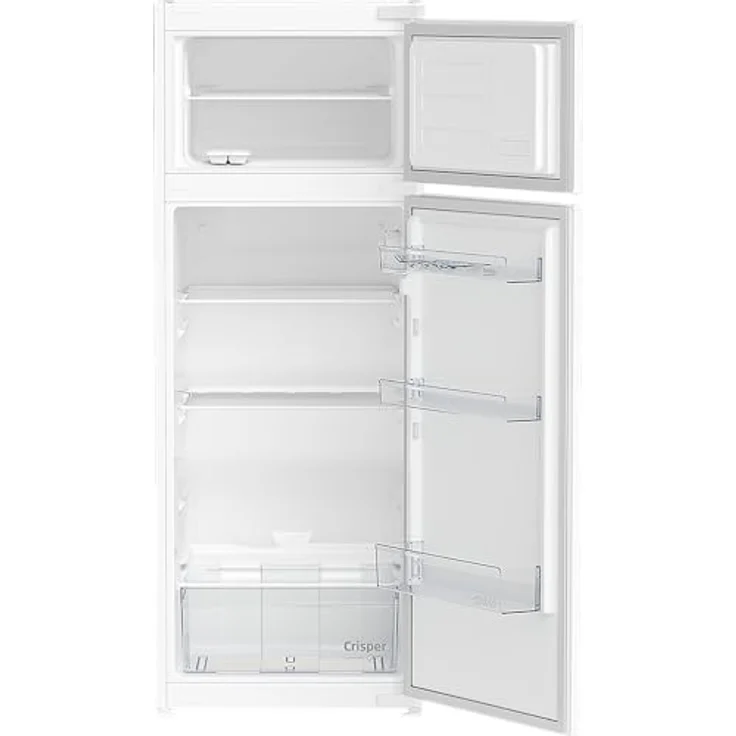 Beko BDSA250K4SN b100 Integrierbare Kühl-/Gefrierkombination, 220 l Nutzinhalt, 176 l Kühlen, 44 l Gefrieren, 145er Nische, Schlepptürtechnik, 37 dB, Einbau-Gerät, weiß – Bild 2
