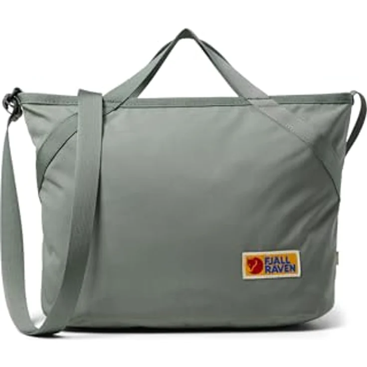 Fjällräven Vardag Crossbody, Handtasche mit großem Hauptfach und Reißverschlussfächern, Grün – Bild 1