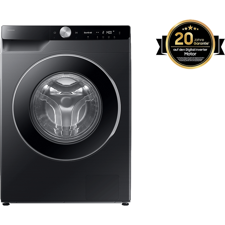 Samsung WW6400D, Waschmaschine, AI Wash, 1 EEK: A (-10%), 11 kg Black