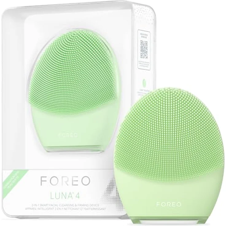 Foreo LUNA 4 Combination Skin, Gesichtsreinigungs- und Massagegerät mit individuell anpassbaren Programmen, wasserdicht, Damen – Bild 1