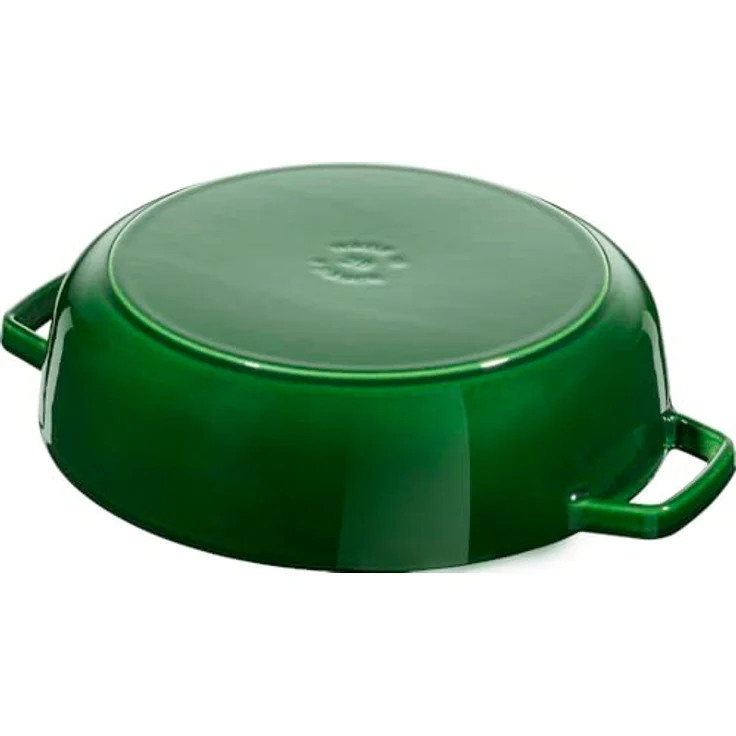 Staub 40511-479-0 Bräter mit Chistera, Gusseisen, basilikum, 24 cm – Bild 6
