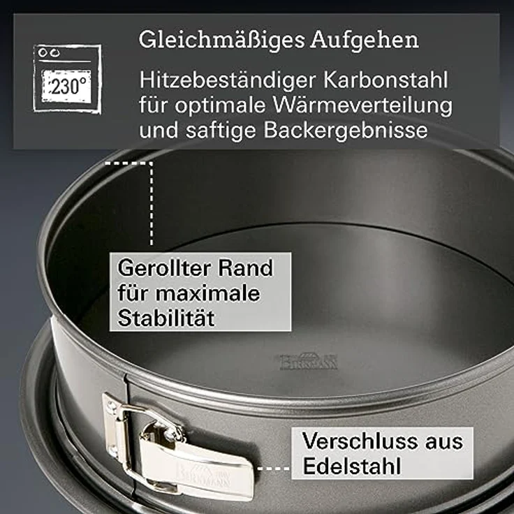 Birkmann Easy Baking Backformen Set 3-teilig 881808 – Bild 6
