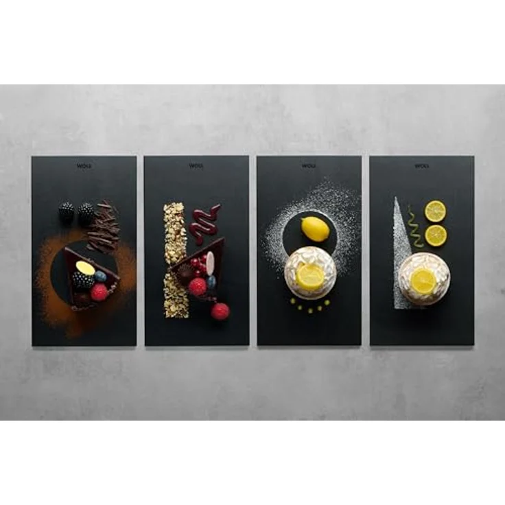 WOLL Frühstücksbrett Woll Cut & Serve, 27 x 15 cm, 2-tlg. Frühstücksset, Holzpapierfaser, (2-St), aus FSC®-zertifiziertem Papierverbundstoff, elegant auf den Tisch platzierbar – Bild 2