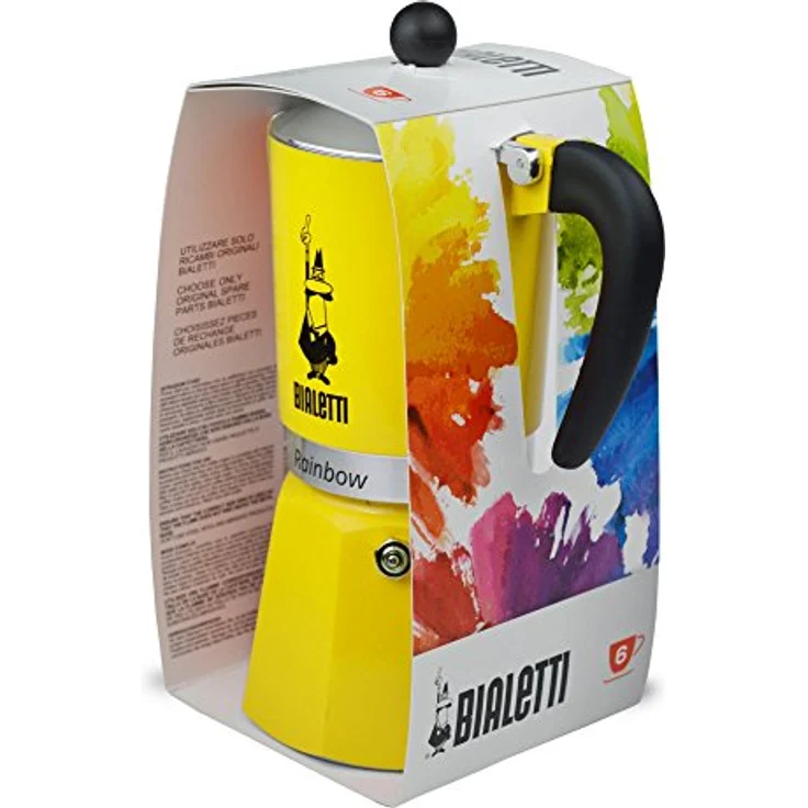 Bialetti Rainbow Espressokocher, Aluminium, grün, 6 Tassen – Bild 4