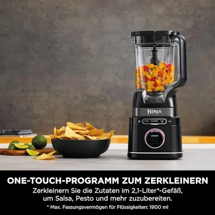 NINJA Standmixer Detect Power Mixer & Processor Pro TB401EU, 1200 W, mit BlendSense Technologie – Bild 3