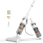 Newlux - Staubsauger mit 2in1 V900 Kabel, vertikal und handlich, 800 W, 2 Liter Tank, 16,5 Kpa, Triple Sist, Filterung (F.HEPA) und Zyklontechnologie | 5 m Aktion | Energieeffizienz A (weiß)