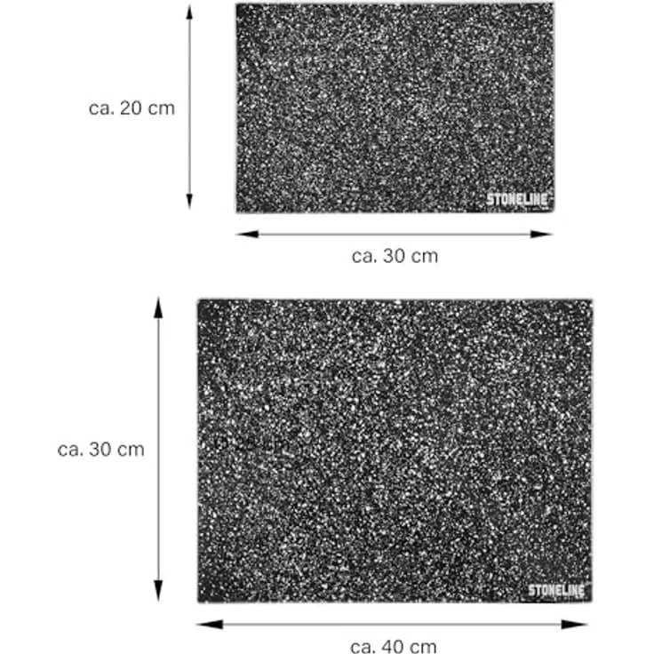 STONELINE Glasschneidebrett, 2-teilig – Bild 2