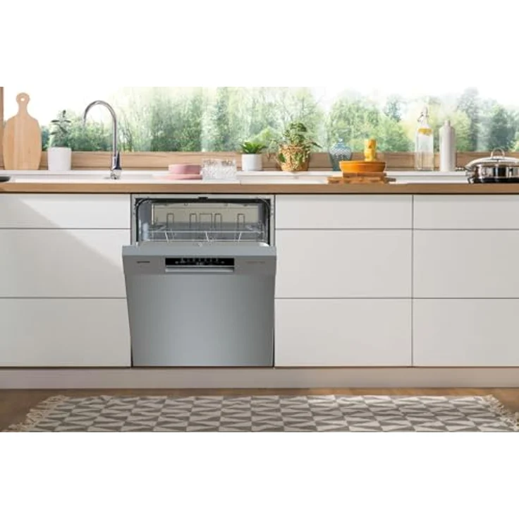 Gorenje GU642E90X Geschirrspüler, unterbaufähig, 13 Maßgedecke, 7 Spülprogramme, AquaStop, leise mit 47 dB, Farbe Inox – Bild 5