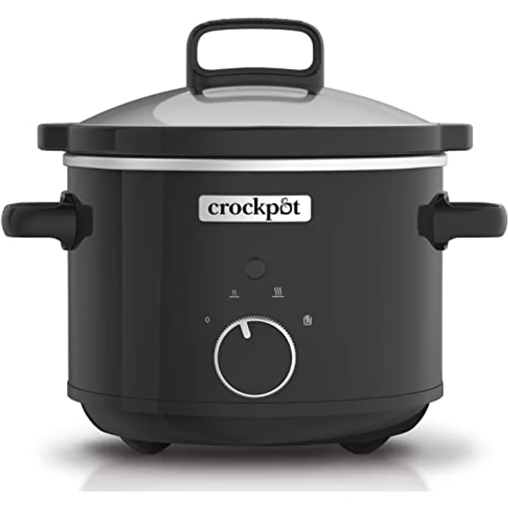 Crock-Pot CSC046X Traditioneller Schongarer - Das Original aus den USA | Slow Cooker 2.4 L | Warmhaltefunktion | Schwarz – Bild 2