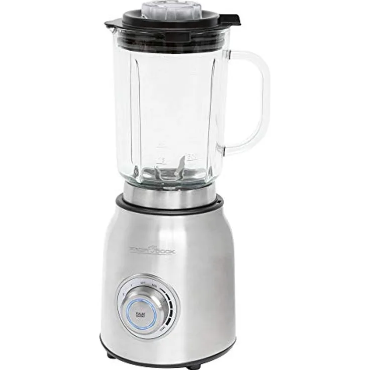 ProfiCook PC-UM 1207 Standmixer, 1200W, 1,75l, Glasbehälter, Longlife-Profi Motor, edelstahl