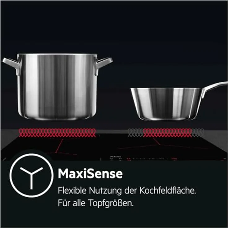 AEG CIB6499APB Standherd, 60 cm mit Induktions-Kochfeld, 73 l Volumen, Pyrolyse-Selbstreinigung, Energiesparender Betrieb – Bild 7