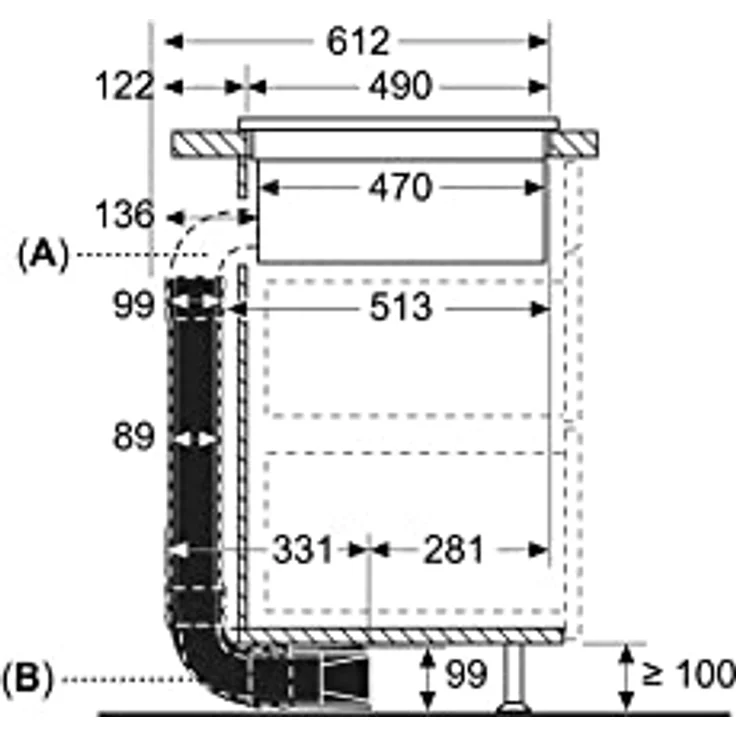 Siemens Umluftset HZ9VDKR2, Umrüst-Set – Bild 2