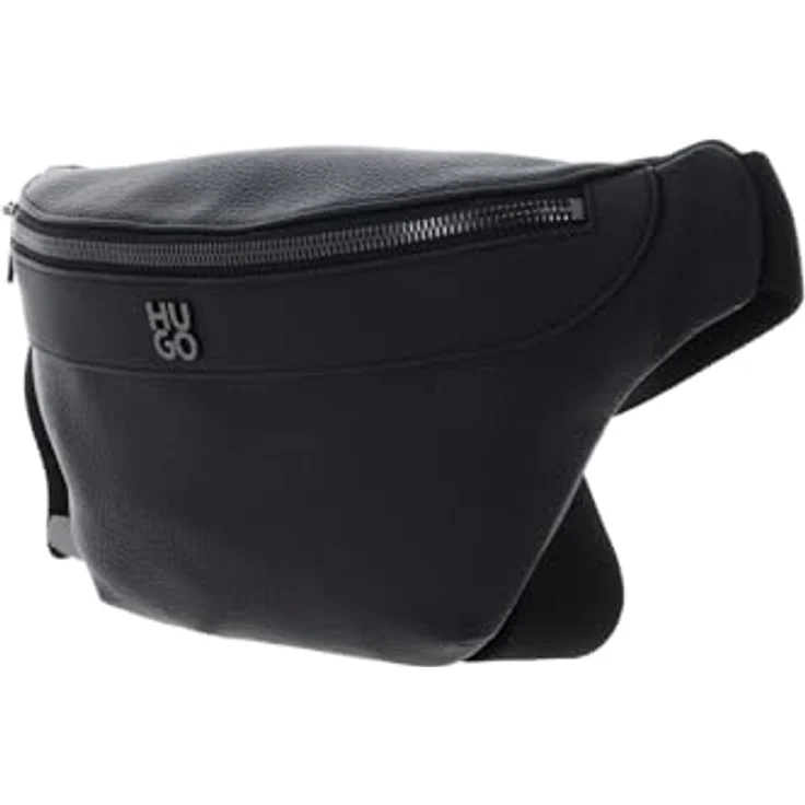 Hugo Quantic Gürteltasche, 28 cm schwarz aus 100% Polyurethan, kompakte Umhängetasche – Bild 2