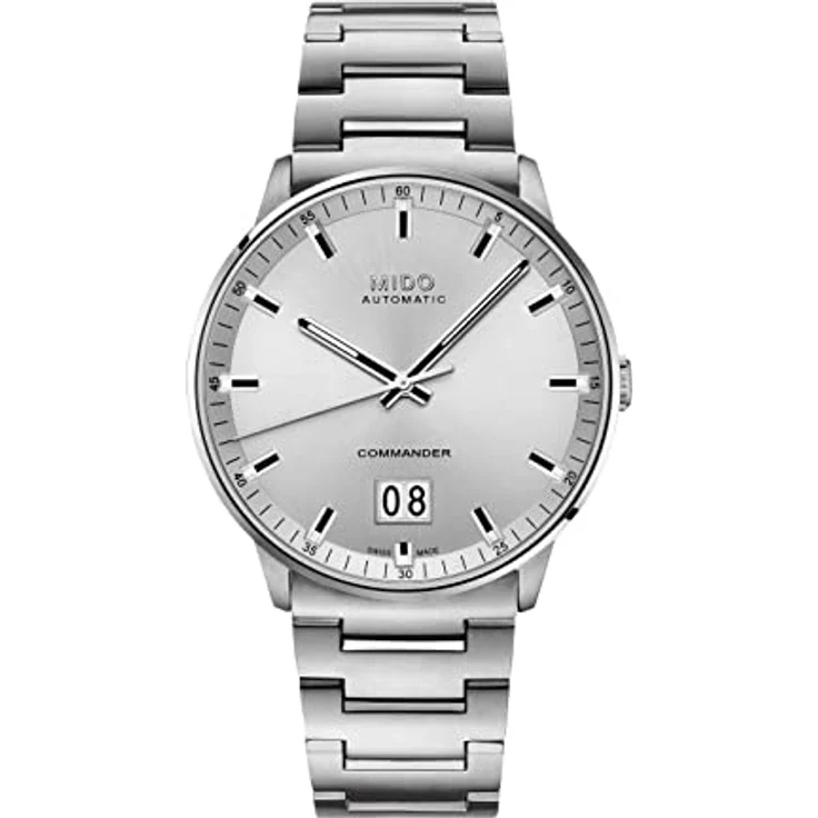 MIDO Herren-Armbanduhr Silber Gehäuse Automatik Analog M0216261103100 mit Saphirglas – Bild 1