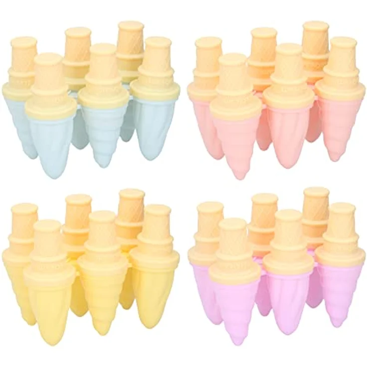 Neuetischkultur Eisportionierer Softeisform 6x 60ml., Kunststoff, farbig sortiert – Bild 3