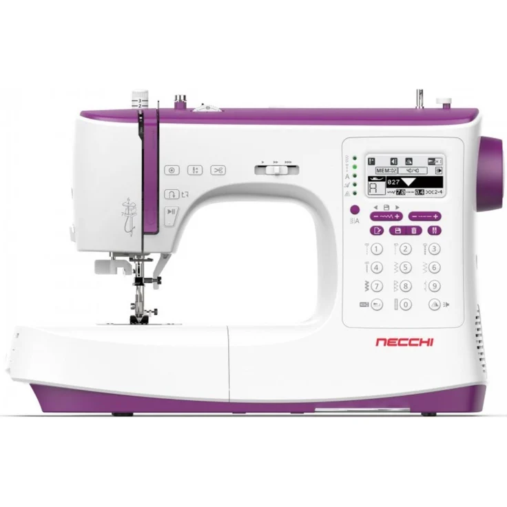 Necchi Nähmaschine Necchi NC-204D, 439 Stiche, 850 Stiche pro Minute, weiß – Bild 1