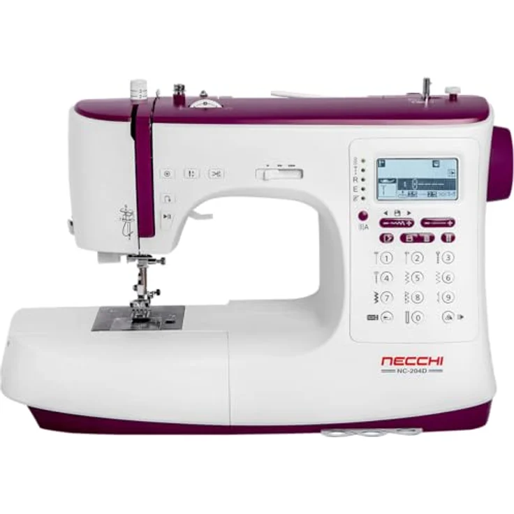 Necchi Nähmaschine Necchi NC-204D, 439 Stiche, 850 Stiche pro Minute, weiß – Bild 4