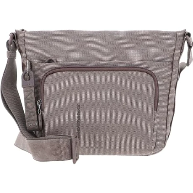 Mandarina Duck MD20 Crossover QMT43, Handtasche Umhängetasche aus leichtem Polyester, braun – Bild 1