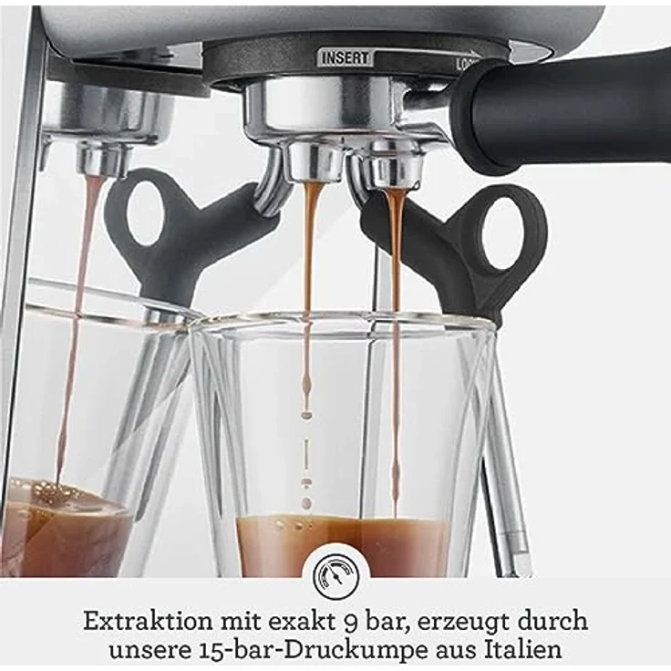 SAGE SES450 the Bambino Espressomaschine Black Truffle – Bild 3