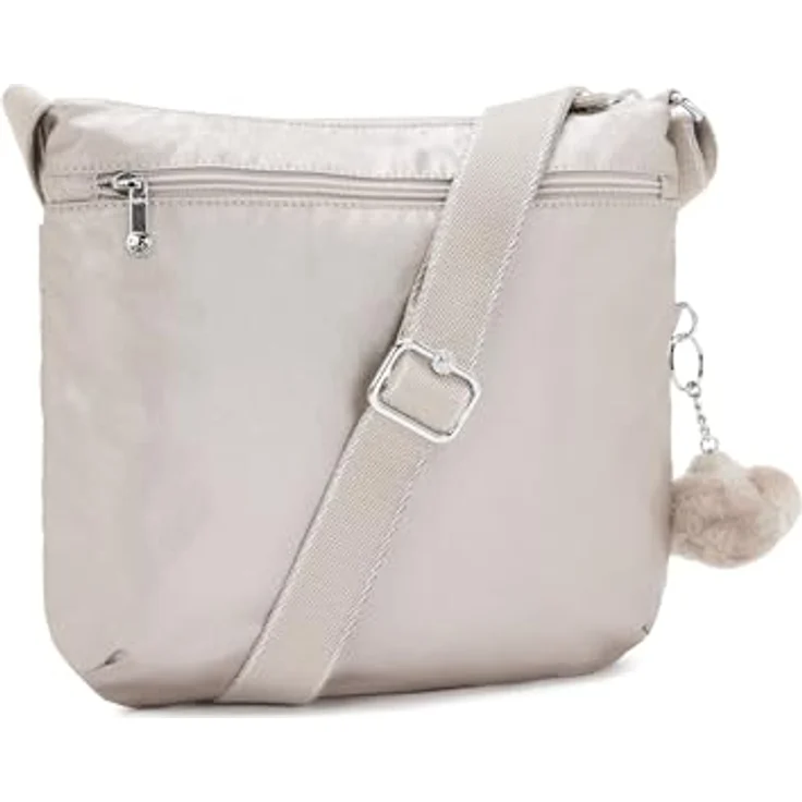 Kipling Classics Basic Plus Arto Umhängetasche, 24 cm, goldfarben, 100% Polyamid, metallic glow – Bild 6