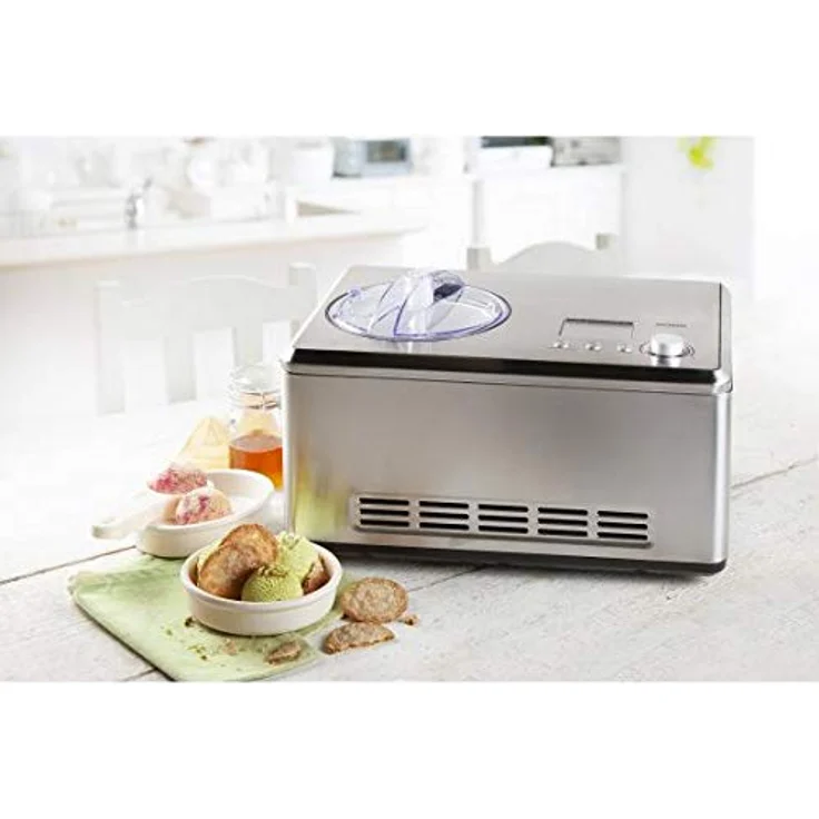 Domo DO9201L 2 L DO9201I DO920I Eismaschine, Edelstahl rostfrei, 2 liters, Silber – Bild 5