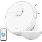 Dreame D9 Max Saugroboter mit Wischfunktion, 4000Pa Staubsauger Roboter, LDS-Navigation, 150 min Laufzeit, Karten für mehrere Böden, Ideal für Teppiche, Hartböden und Tierhaare, App, Arbeite mit Alexa