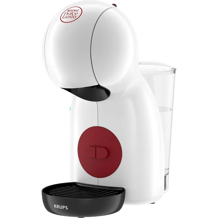 Krups Nescafé Dolce Gusto Piccolo XS KP1A31 Kaffeekapselmaschine, 15 Bar, ultra-kompakt, 0,8 l, über 30 Getränke, weiß