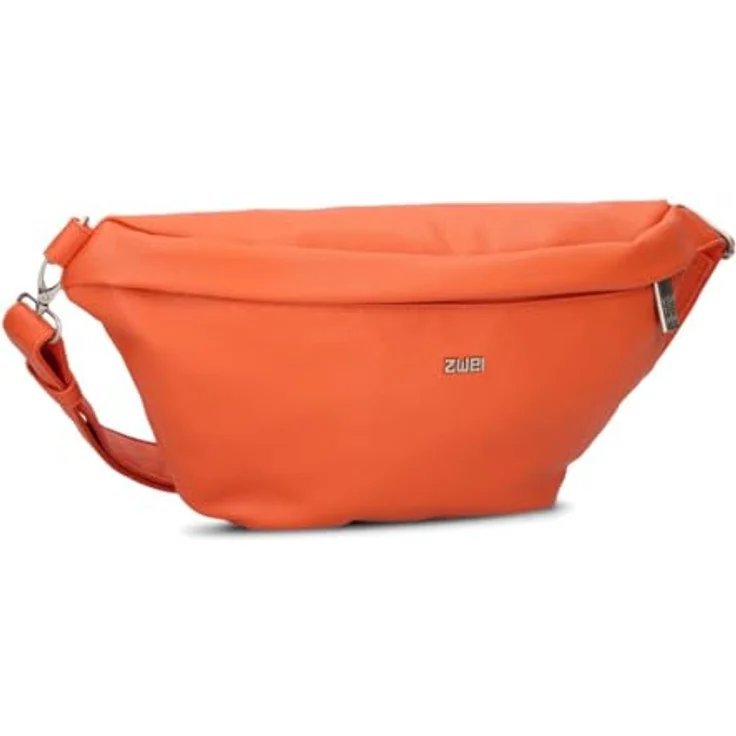 Zwei Mademoiselle.M Umhängetasche, 40 cm, orange, 100% Polyurethan – Bild 1