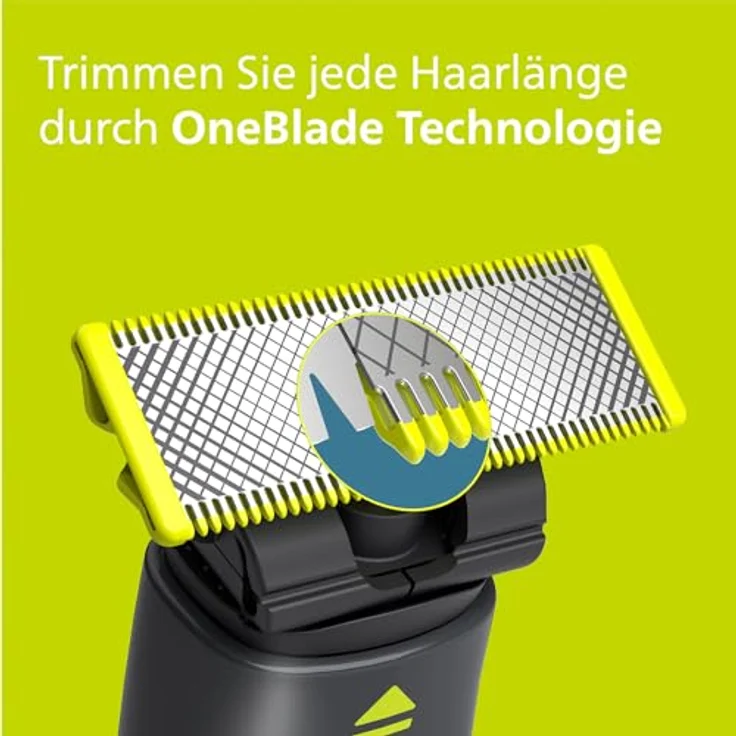 Philips Shaver S7000 – Elektrischer Nass- und Trockenrasierer mit SkinIQ-Technologie in Dark Chrome, ausklappbarem Trimmer, Reinigungsstation, Reinigungskartusche & Philips OneBlade (Modelle S7887/78) – Bild 5