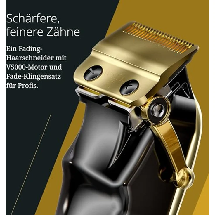 WAHL MAGIC CLIP CORDLESS GOLD Professioneller Haarschneider ohne Kabel - 8 Aufzüge im Lieferumfang enthalten - 0,5-1,2 mm – Bild 3