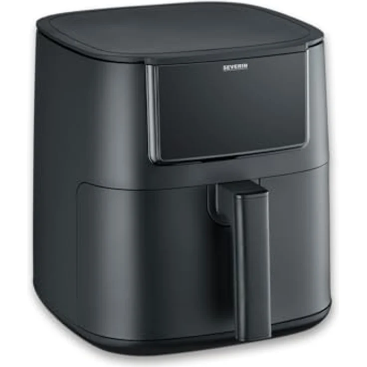 SEVERIN Heißluftfritteuse Black Line „Single XXL“ FR 2462, 7,0 l, 1700 W, mit Abschaltautomatik und Memory-Funktion, schwarz – Bild 4