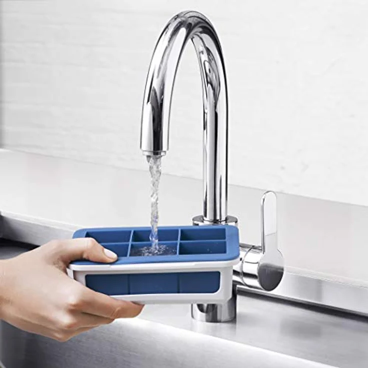 OXO Good Grips Silikon Eiswürfelform für extra große Eiswürfel – Bild 2