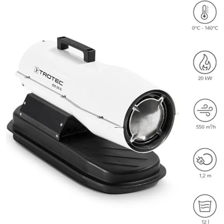 Trotec IDE 20 D, Heizlüfter – Bild 3