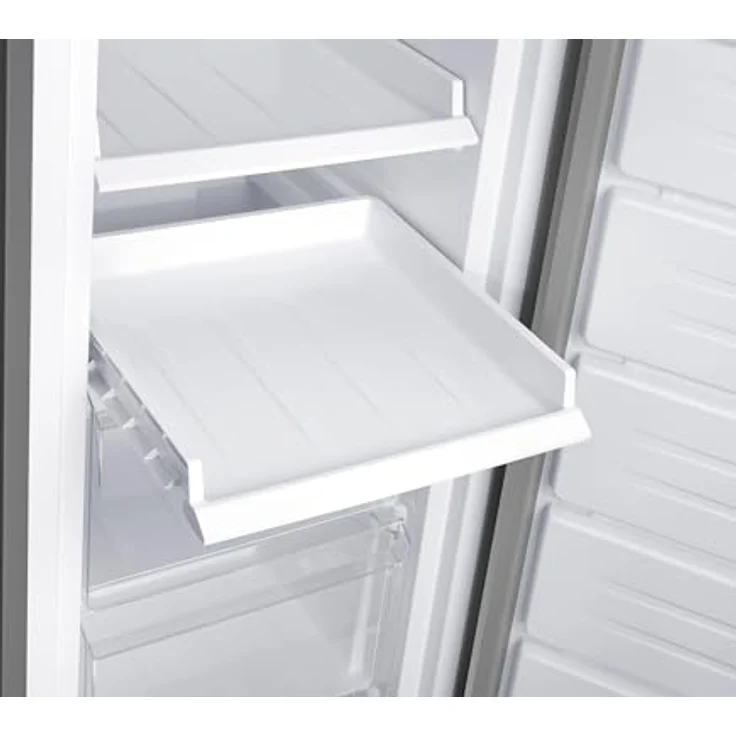 homeX Gefrierschrank FSN2041E-S, No Frost, 204L Nutzinhalt, 4-Sterne Gefrieren, Super-Frost-Funktion, silber – Bild 11