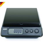 Dipse Feinwaage Parcel 10 - Paketwaage Briefwaage mit 0,5g Teilung u. 10kg Kapazität, kompakt und vielseitig einsetzbar, blau