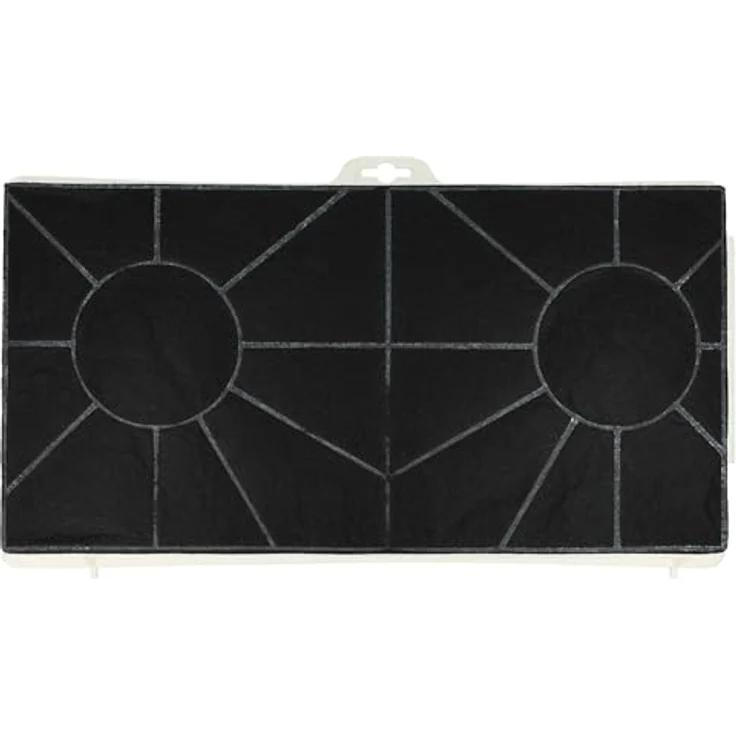 vhbw 2x Aktivkohlefilter kompatibel mit Siemens LB75564/03, LB75564/02, LB75564/01, LB57564/07 Dunstabzugshaube + Befestigungsmaterial, schwarz/weiß – Bild 3