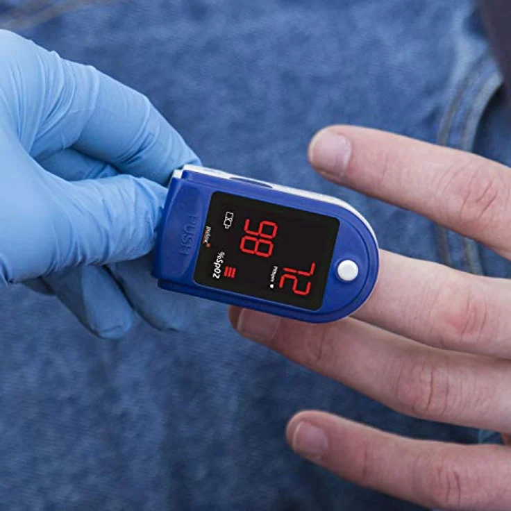 Pulsoximeter PULOX PO-100 Solo in Weiß – Bild 5