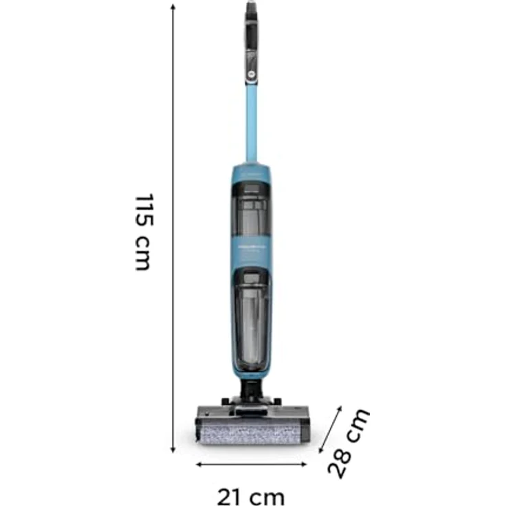Rowenta X-Clean 2, Nass-Trocken-Sauger, beutellos, selbstreinigend, 120 W, mit Wischfunktion, 35 Min. Autonomie, leicht – Bild 6