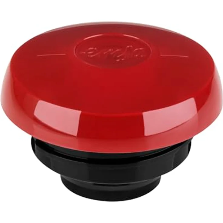 Emsa 504232 Samba Isolierkanne (1 Liter, Quick Press Verschluss, 12h heiß, 24h kalt) rot – Bild 5